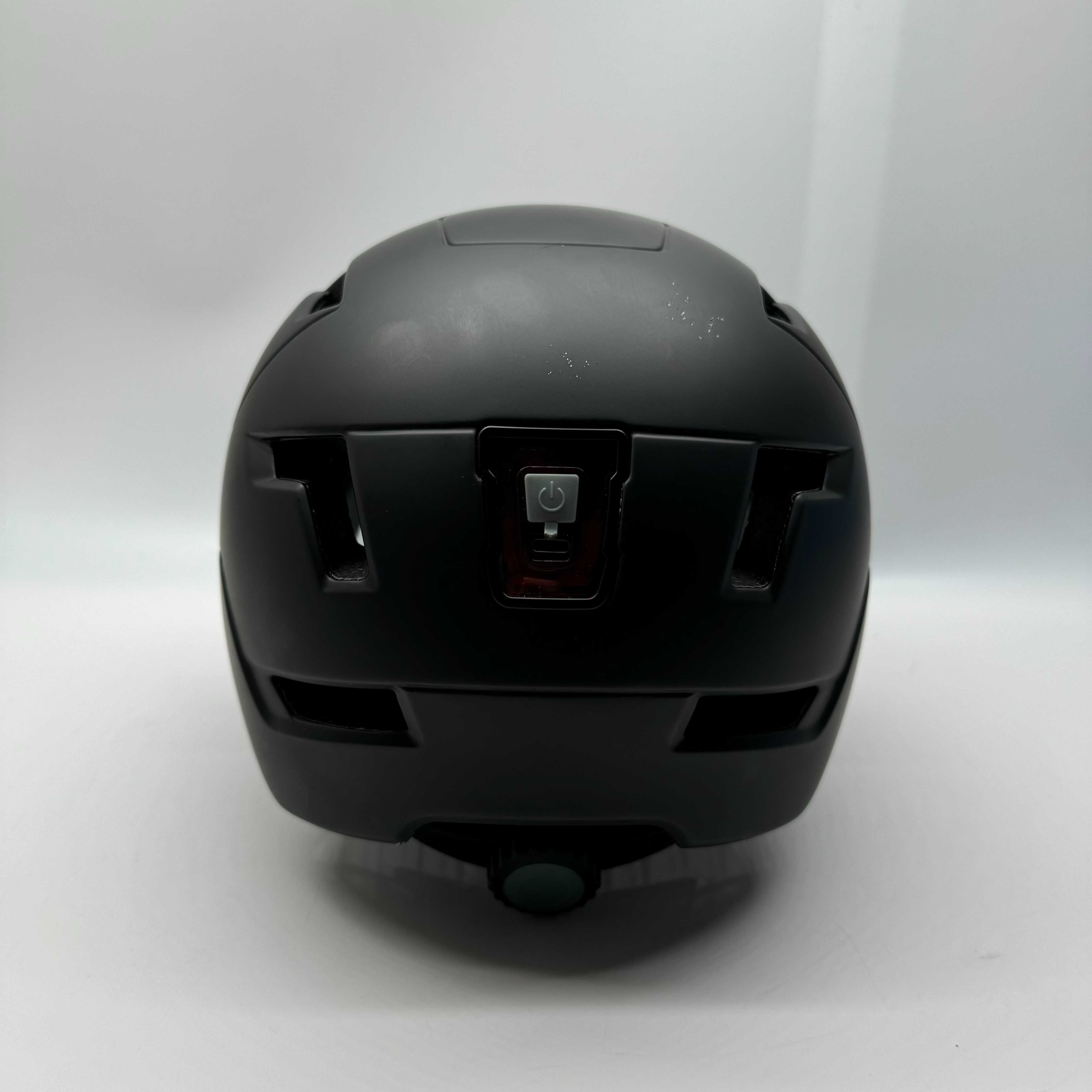 ILM Kask rowerowy dla dorosłych z ładowanym przez USB LED z  światłem