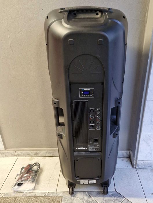 Blaupunk PA25 profesjonalny system audio 1900W+pilot+mikrofon+zasilacz