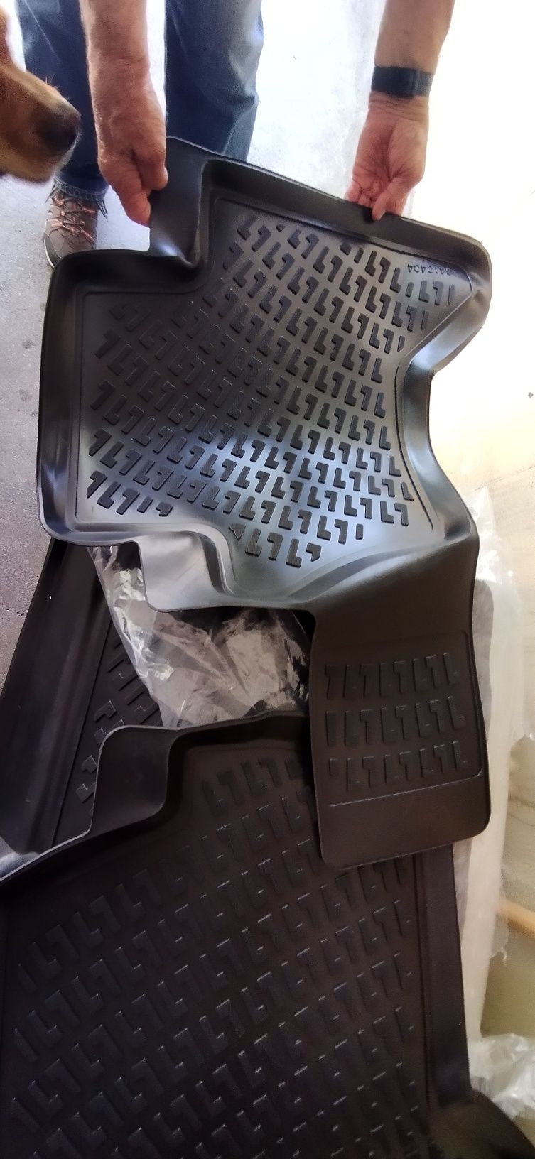 Tapetes de borracha Mitsubishi L200