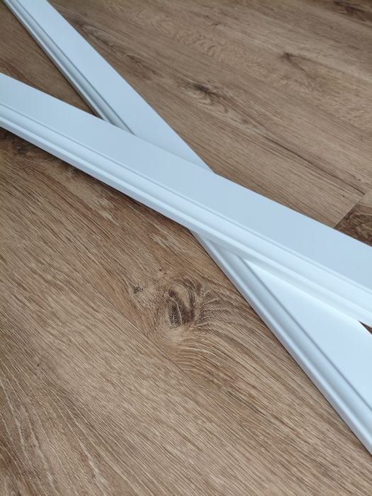 Ikea Bodbyn Listwa dekoracyjna profilowana, kremowy, 220x6 cm