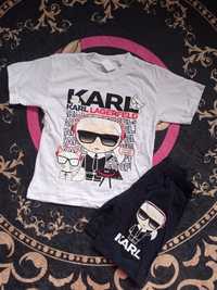 Komplet bawełniany Karl Lagerfeld 92cmq