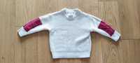 Kremowy Sweter Zara 92
