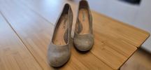Buty damskie, półbuty skórzane włoskie Libero, r. 37, jak nowe (wj)