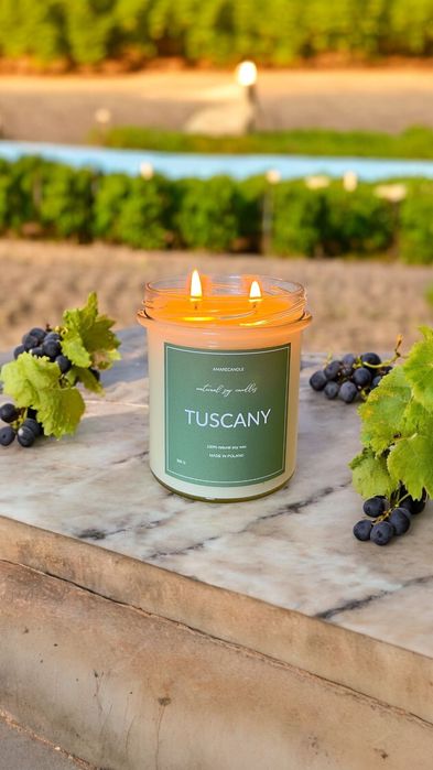 Świeca sojowa Tuscany