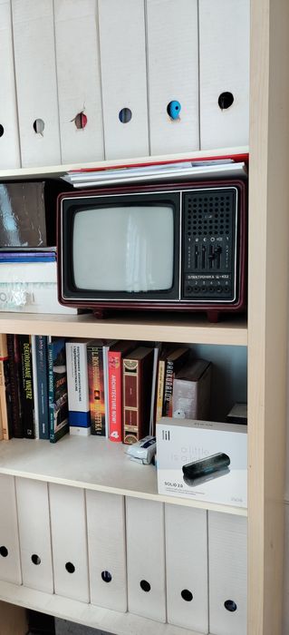 Retro Radziecki Telewizorek TV Kineskopowy Stary Telewizor