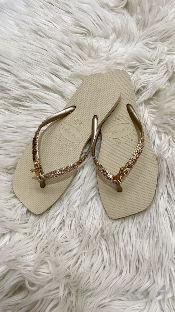 Havaianas Glitter 39/40 NOVAS