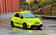 PROMOCJA -30% Abarth 595 wynajem Fiat 500 bez kaucji wypożyczalnia