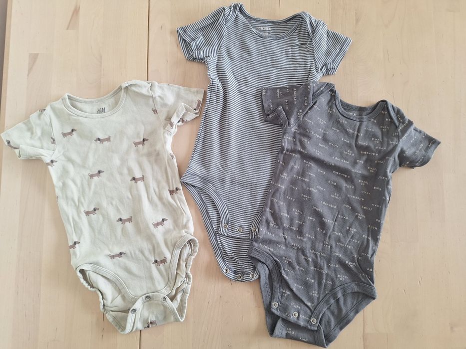 Body na krótki rękaw H&M r 86