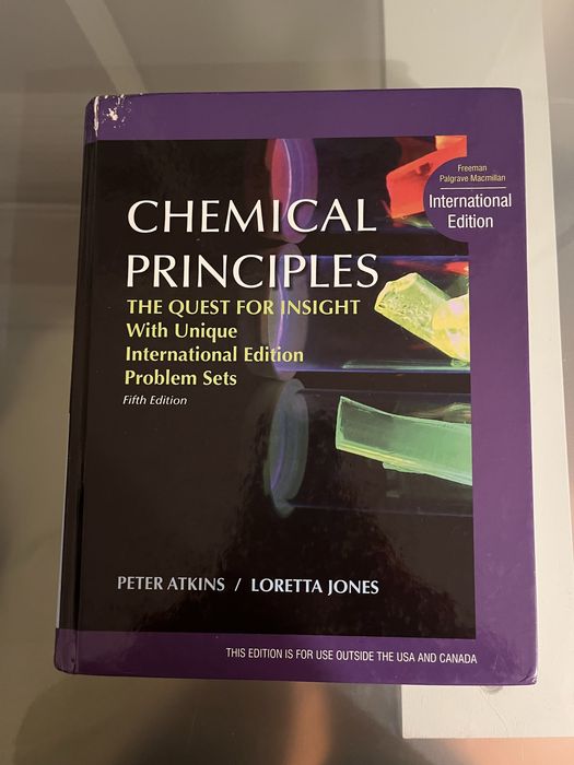 Chemical Principles - The quest for insigth