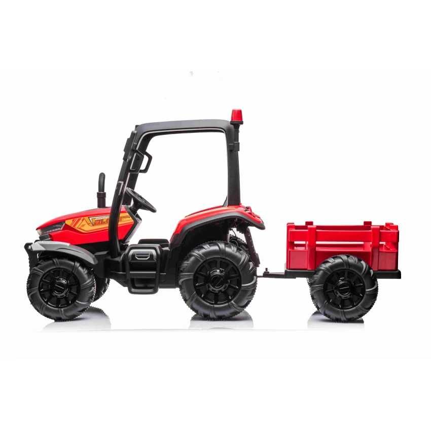 Ciągnik Traktor z Przyczepką 400W 24V Auto Pojazd na akumulator Blast