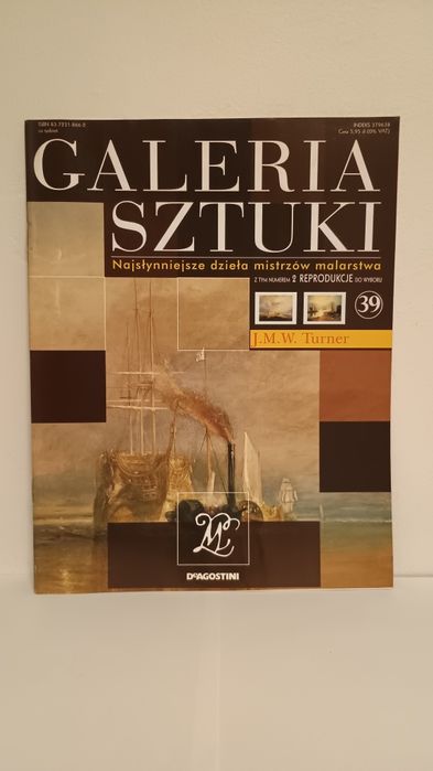 J. M. W. Turner. Galeria Sztuki. Nr 39.