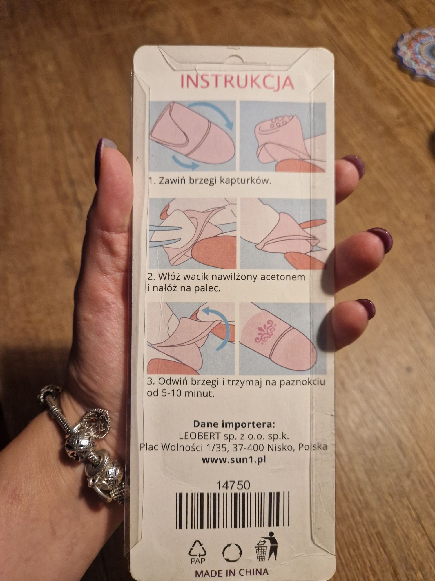 Kapturki do Manicure