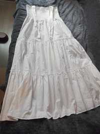 Sukienka biała XL Sinsay