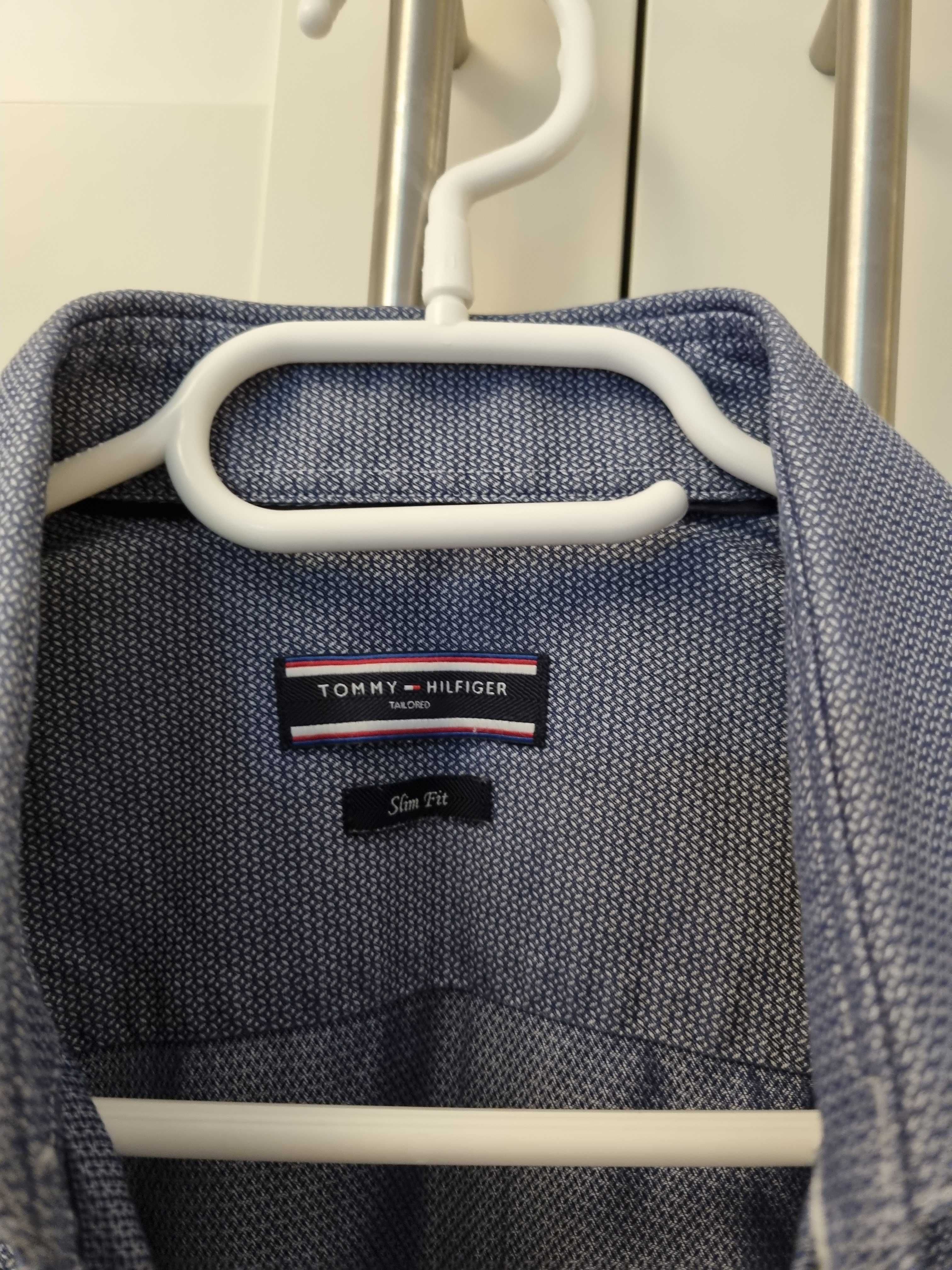 Koszula Tommy Hilfiger M Slim Fit Granatowa