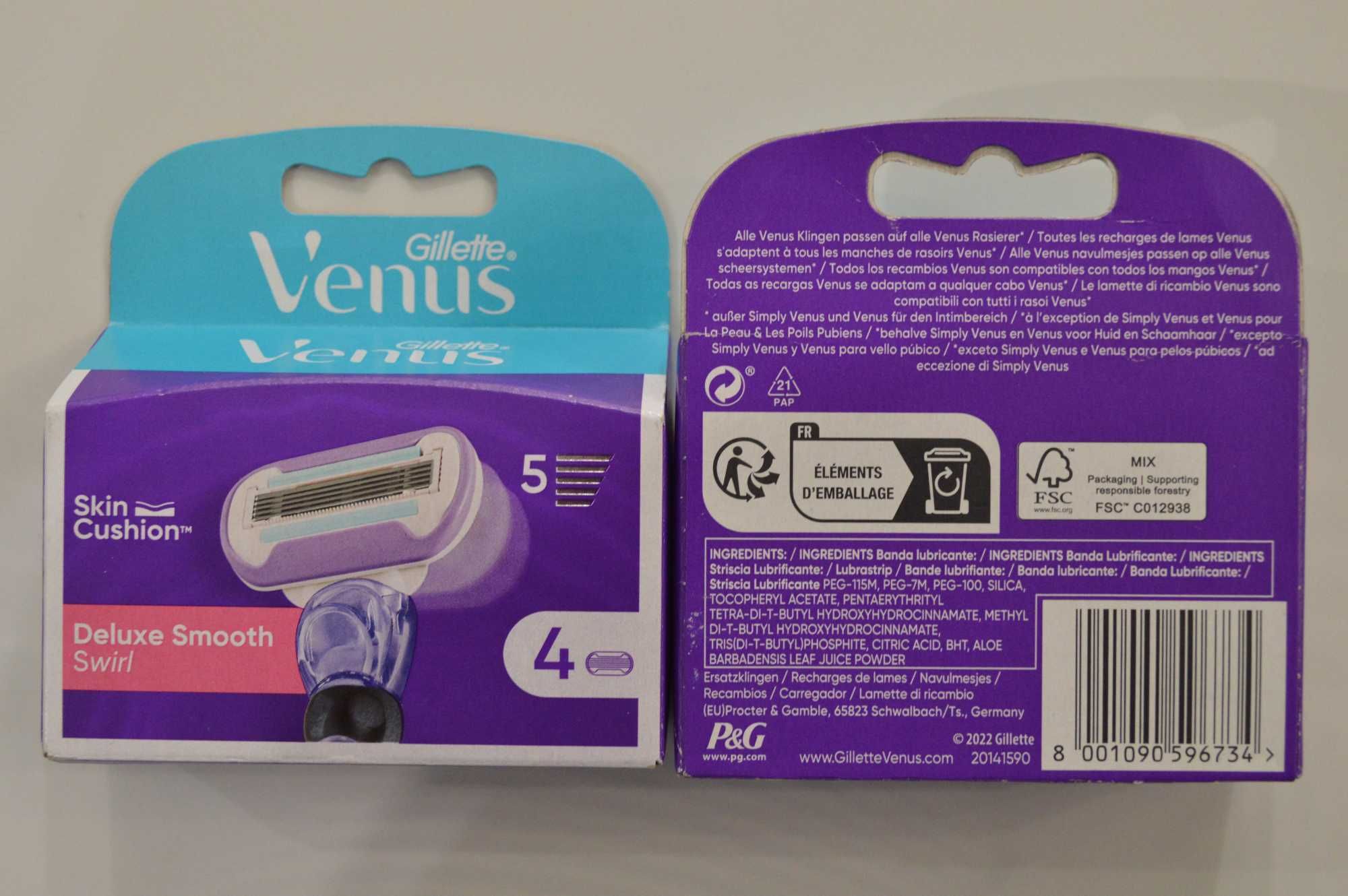 Gillette Fusion5 Fusion 5 Mach 3 mach3 Venus 5 Venus5 леза касети