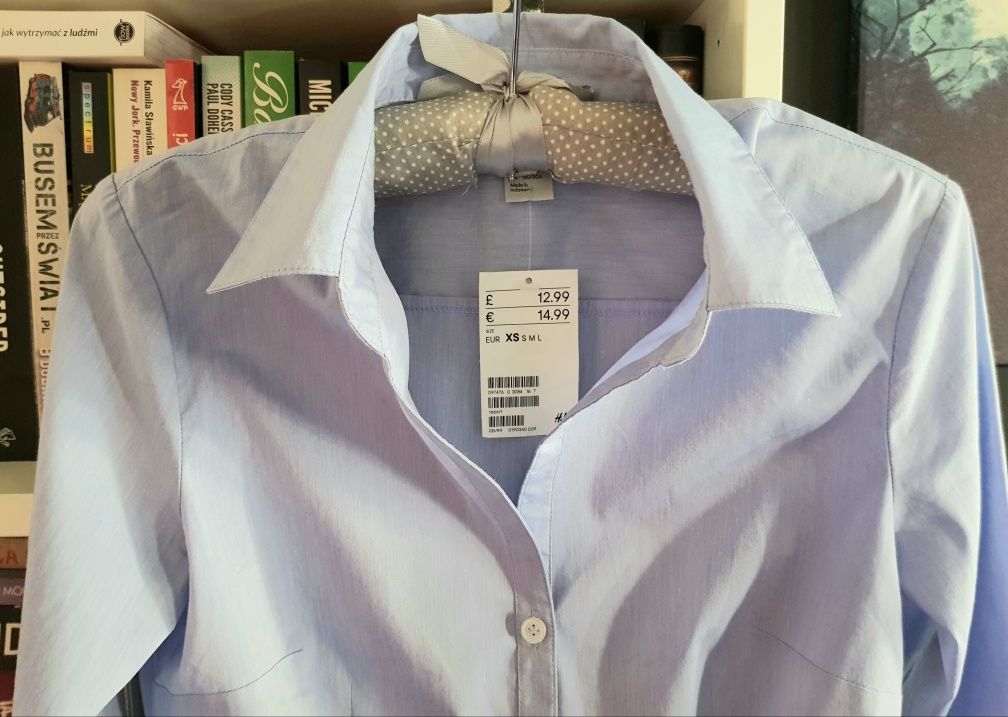 H&M koszula XS 34 ,  z metką