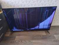 Продам телевізор Haier 50 smart tv bx на відновлення чи запчастини