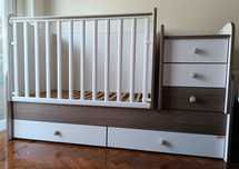Cama evolutiva ideal para casas pequenas