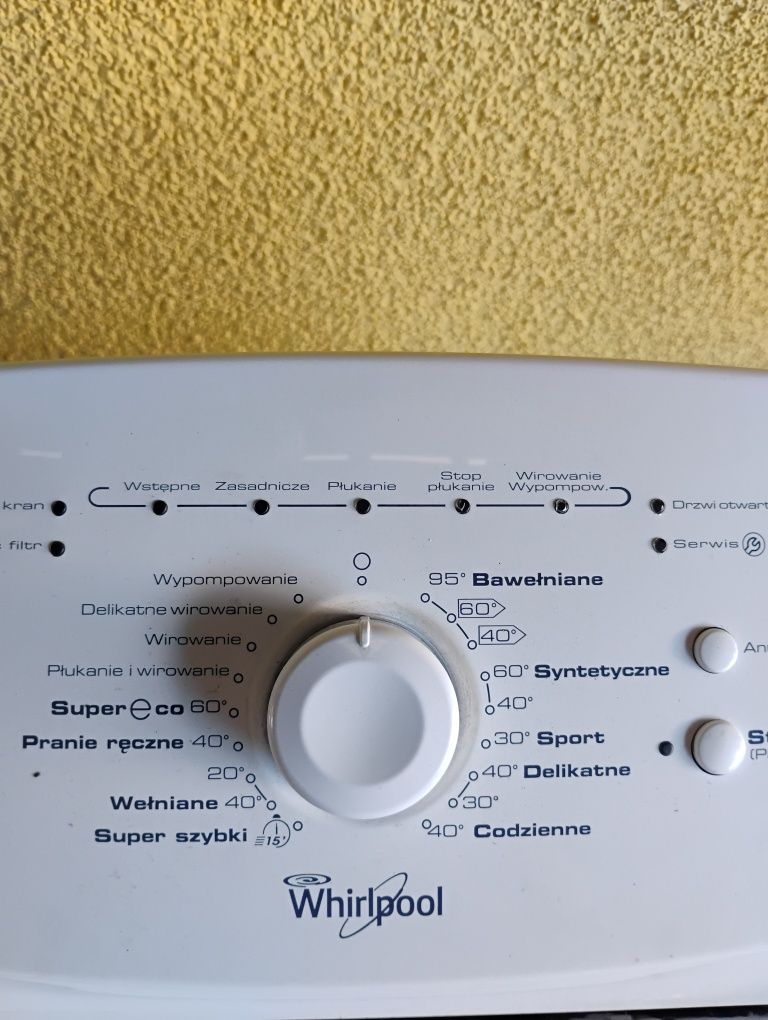 Pralka Whirlpool - ładowana od góry