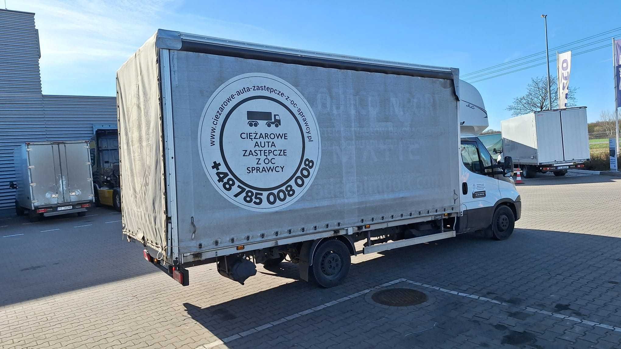 Bezgotówkowy wynajem z OC sprawcy - Iveco Daily Plandeka 10EP Automat