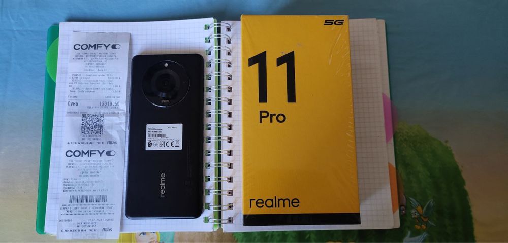 Смартфон realme 11 Pro 8/256 Gb Black