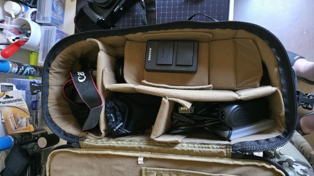 Canon Rebel T6 + mochila Hazard