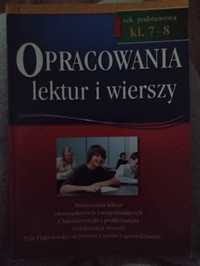 opracowania lektur i wierszy do klasy 7-8 szkoly podstawowej