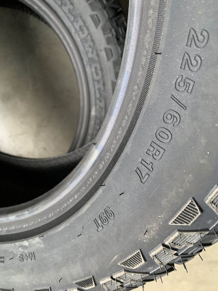 (8шт) нові 225/60R17 Doublestar WildWolf W01 (99T) всесезонні шини