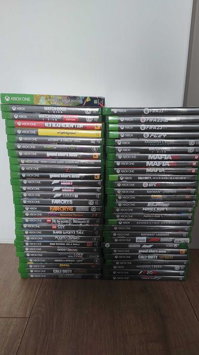 Sprzedam gry Xbox one lub wymienię Sprzedam gry Xbox Series X Wymiana
