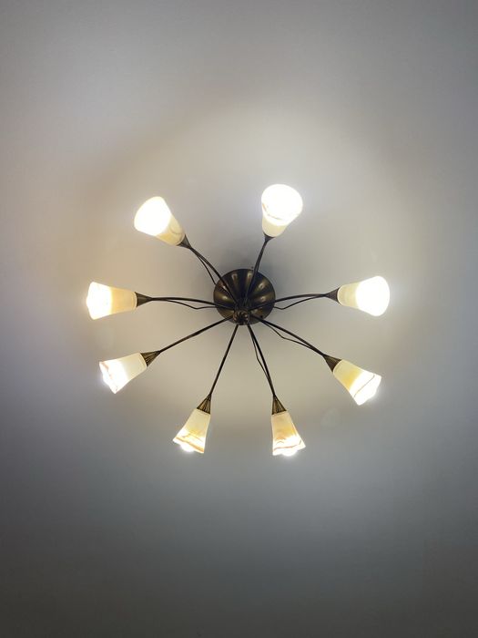 Люстра с двойным подключением | Отличное состояние | Торг