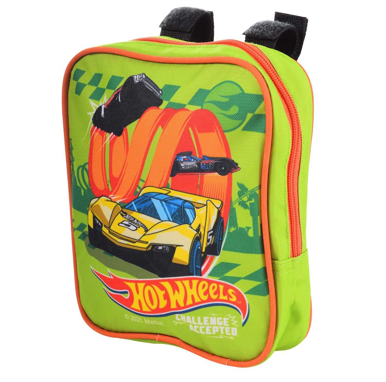 Дитячий триколісний самокат Hot Wheels з рюкзаком / детский самокат