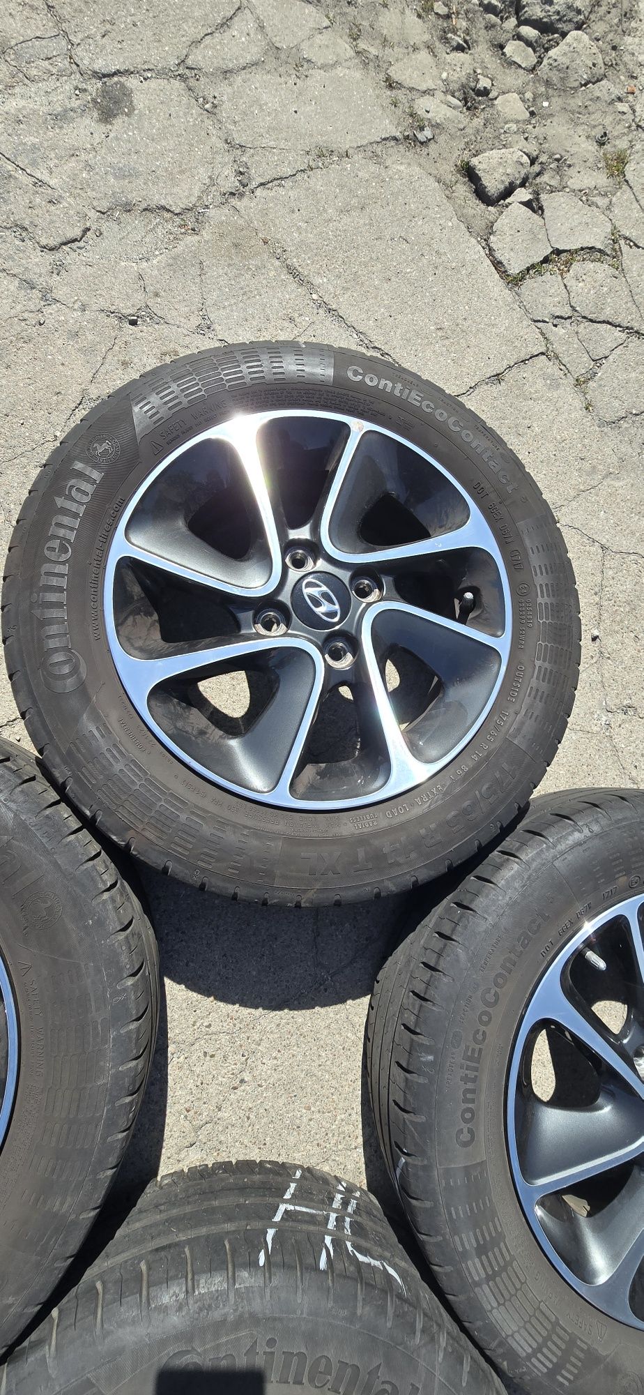 Felgi aluminiowe 14 4x100 Hyundai i10 i20 getz Kia