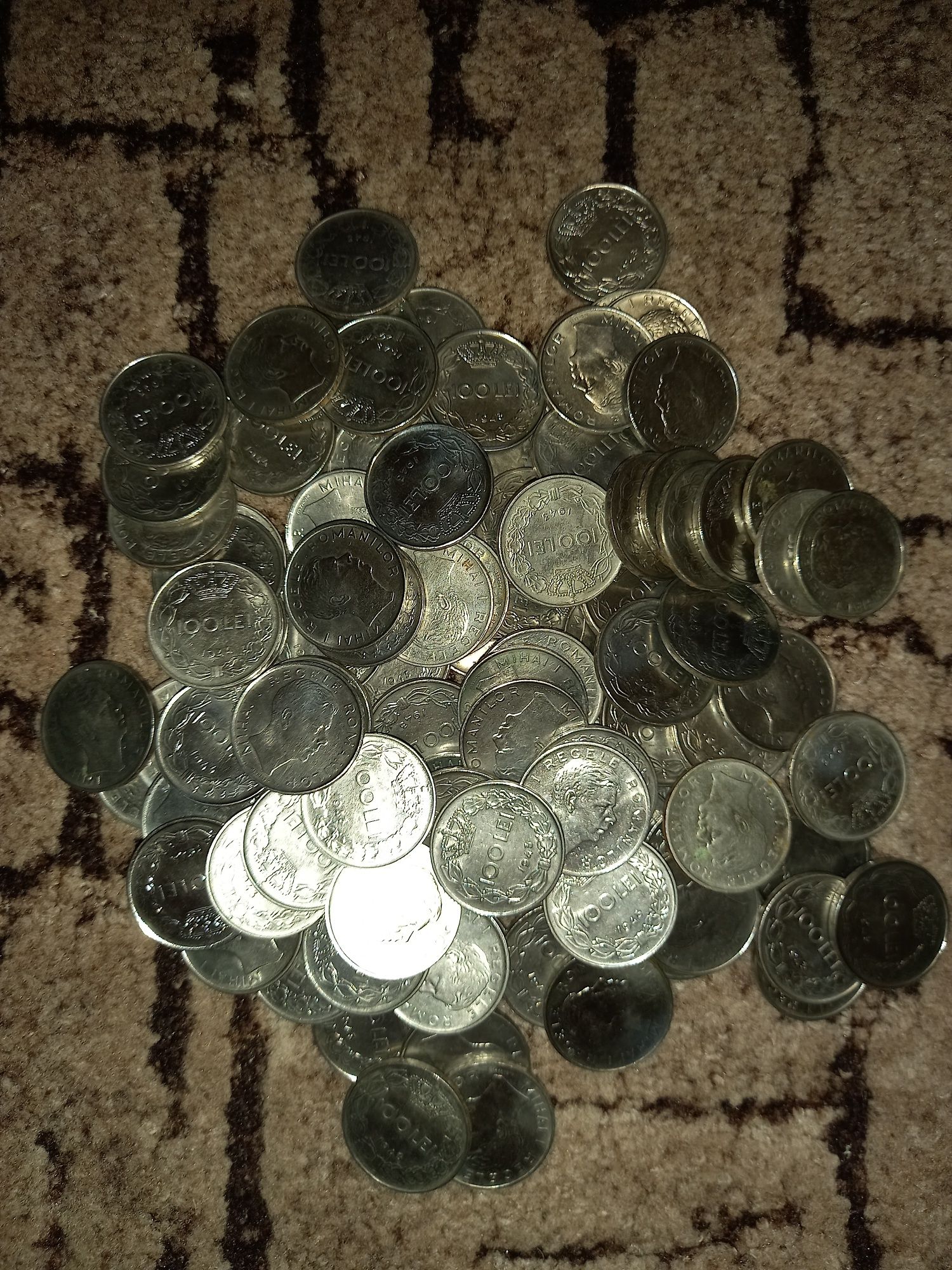 Монеты, деньги, копейки, румынские леи 1943 и 1944 годов