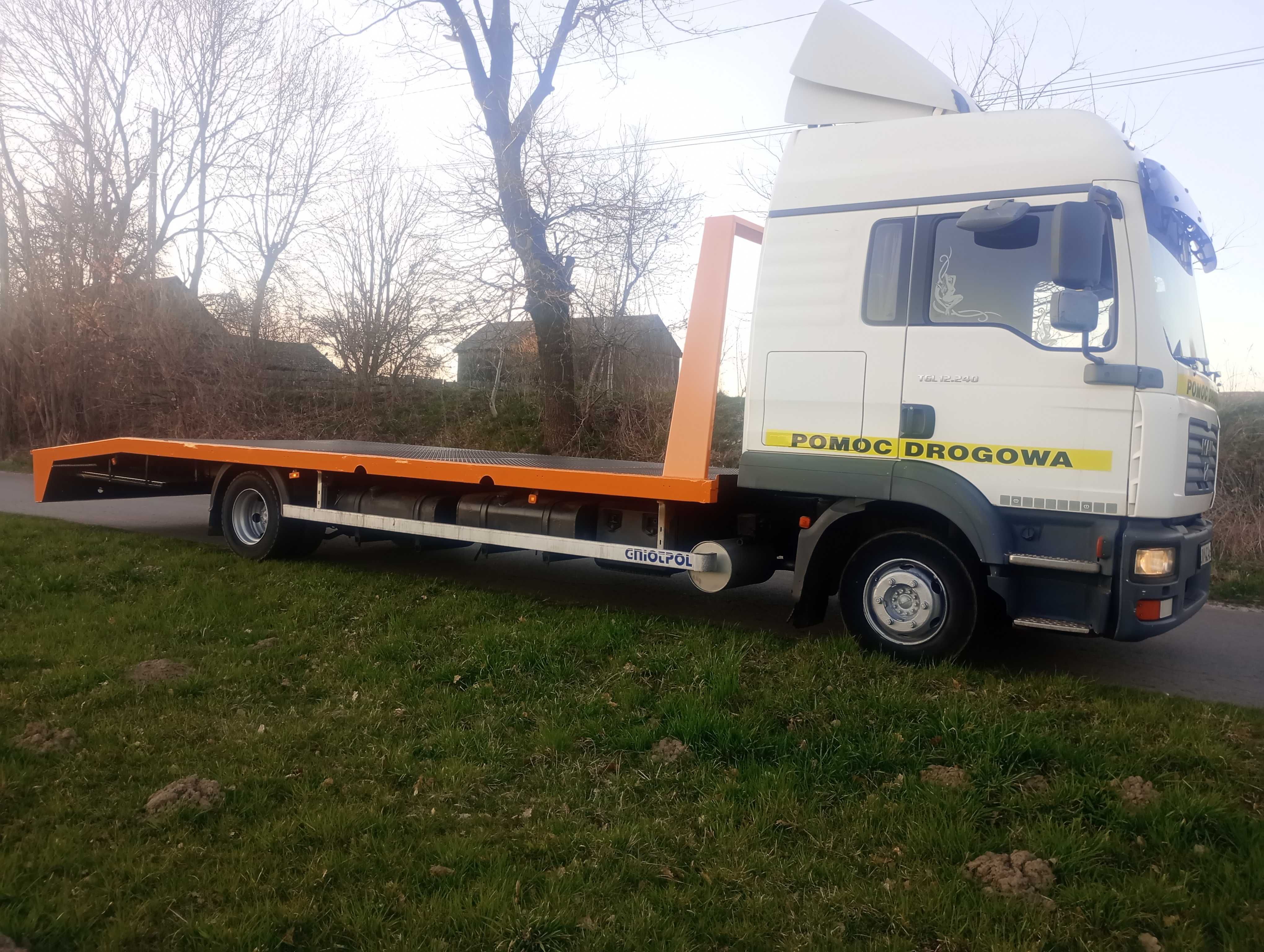 Iveco Eurocargo 120E25 DMC 12 Ład 6,5T Laweta Autolaweta Pomoc Drogowa