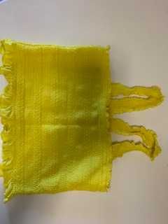 Top amarelo da primark