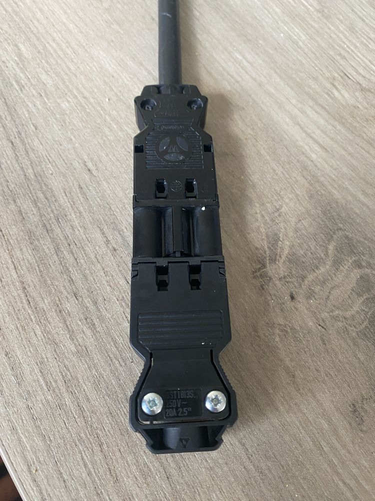 Wtyczka 3 PIN Wieland 16A H05W-F 3G