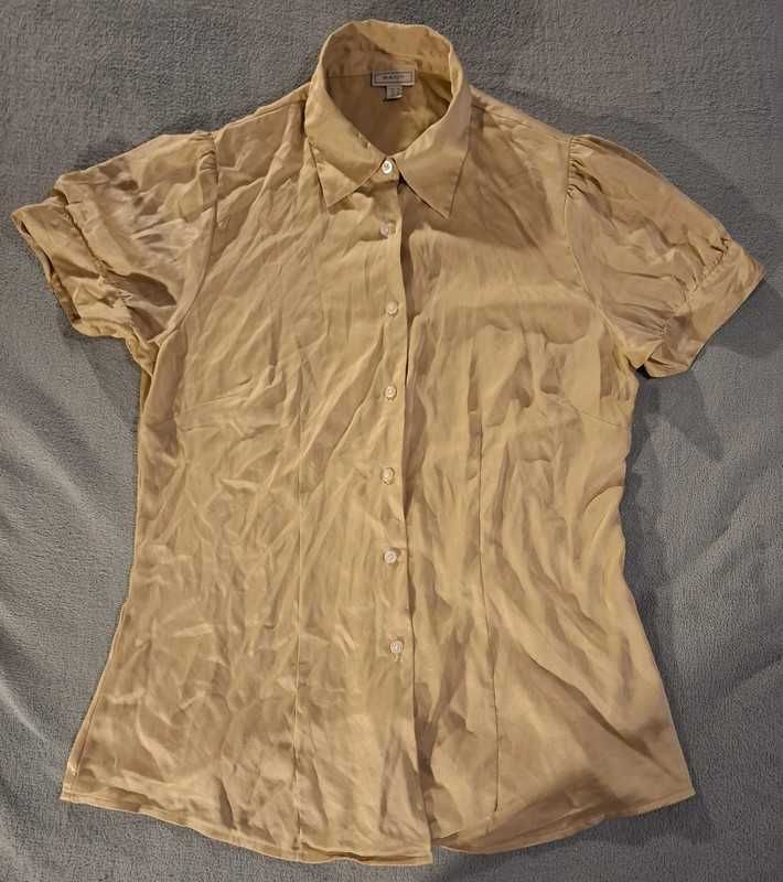 Blusa como nova bege seda misturada GANT 40 - SALDO