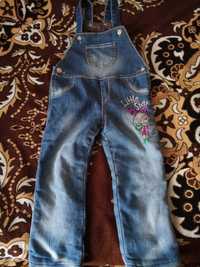 Джинси на флiсi штани лосiни Gloria jeans 98 104розмiр