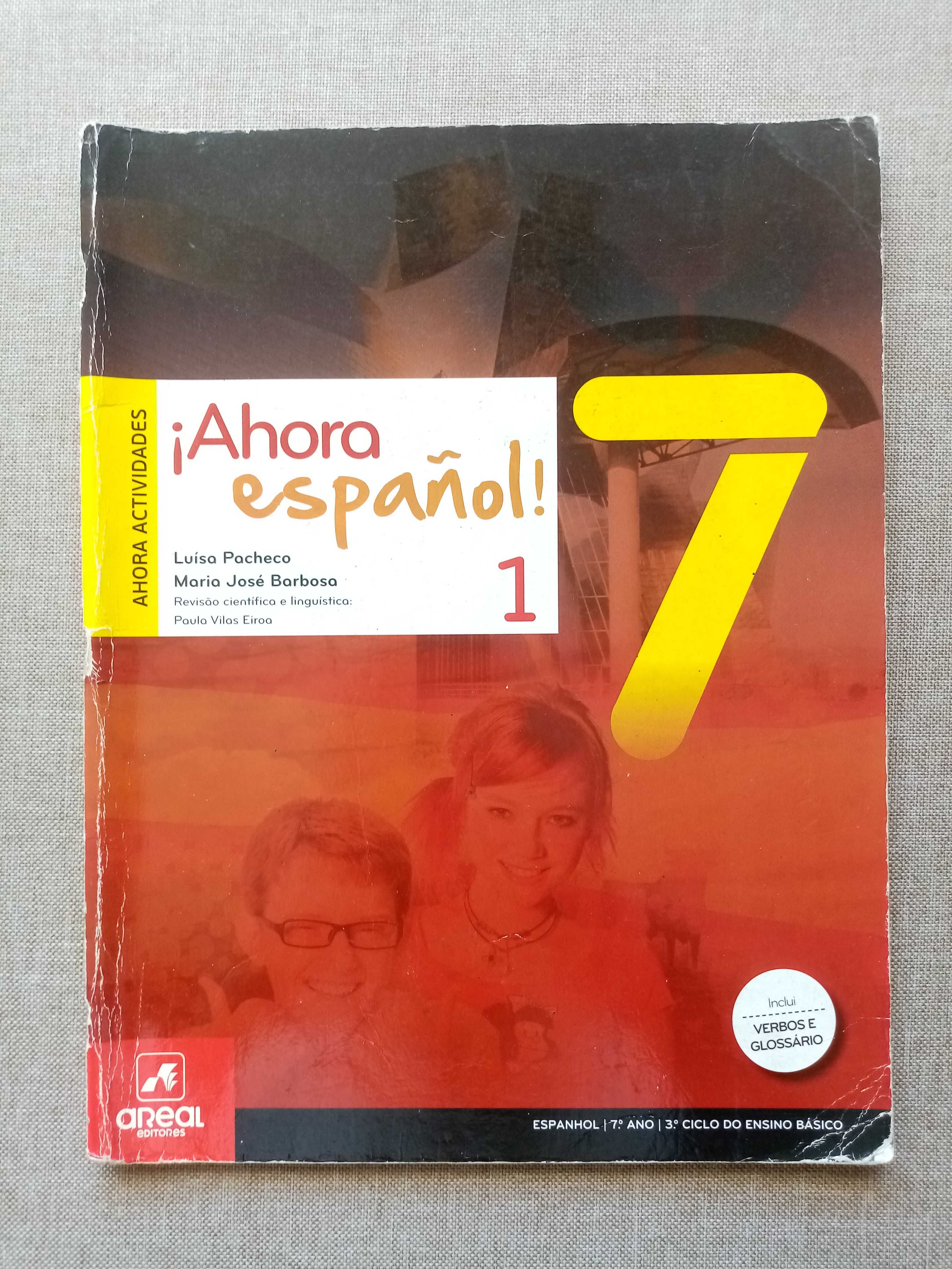 Caderno de atividades Espanhol 7º ano- "Ahora español 1"