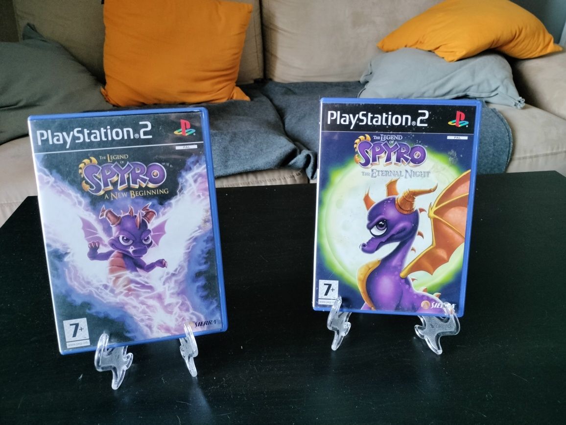 2 jogos spyro para ps2