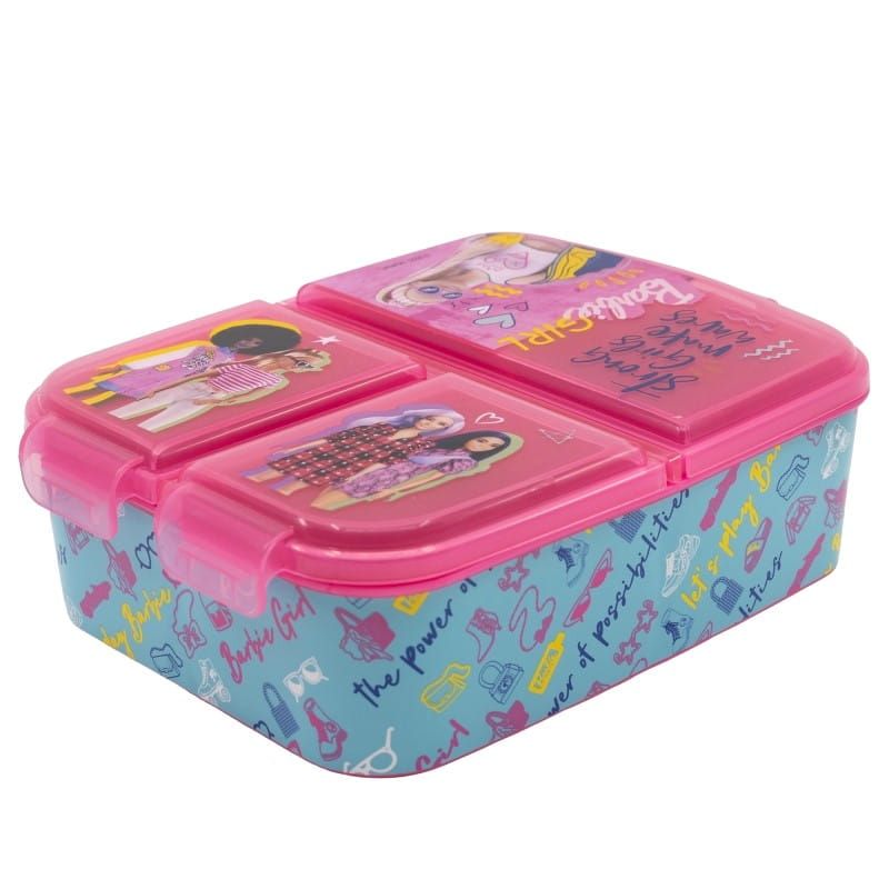 Śniadaniówka pojemnik 3 komory lunch box Barbie