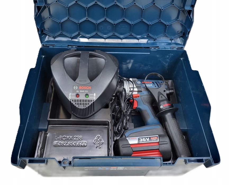 Wkrętarka bosch gsr 36 ve-2-li akumulatorowa 36v professional