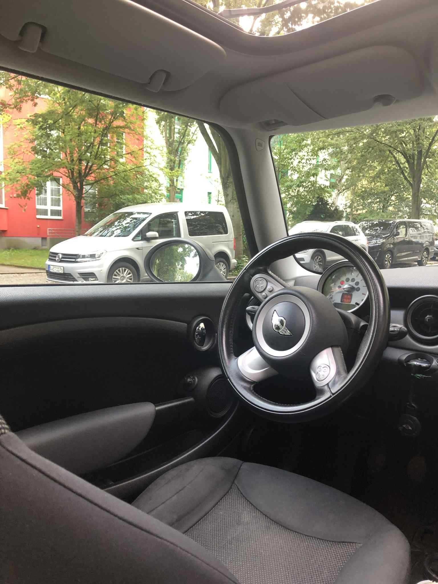 Mini Cooper 1.4 2009r Panoramiczny dach_zadbany_uszkodzony silik