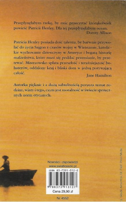 W Rzekę Słodką Patricia Henley