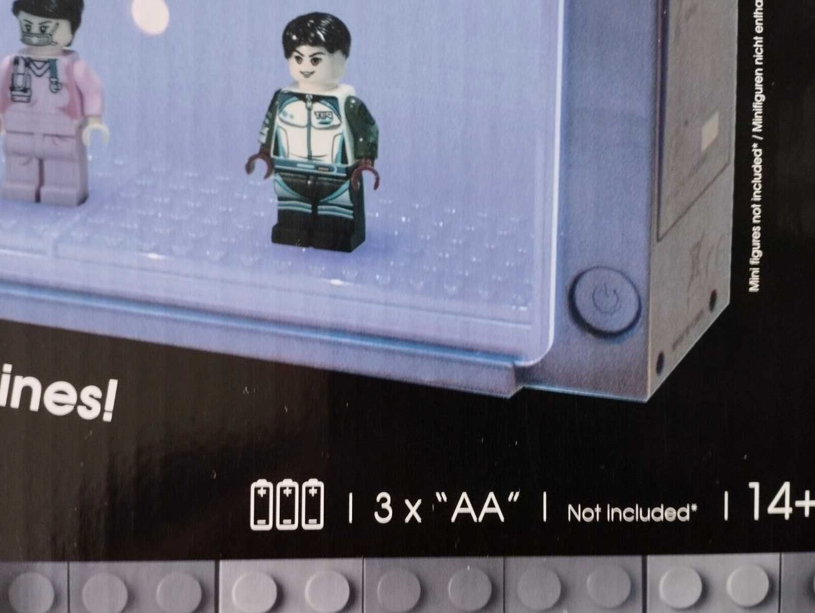 Витрина для минифигурок LEGO 5 уровней Светодиодная подсветка