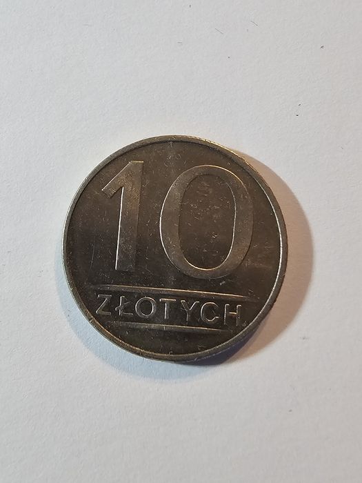 Moneta nr.5 nominał 10 zł 1984 rok za 10 zł