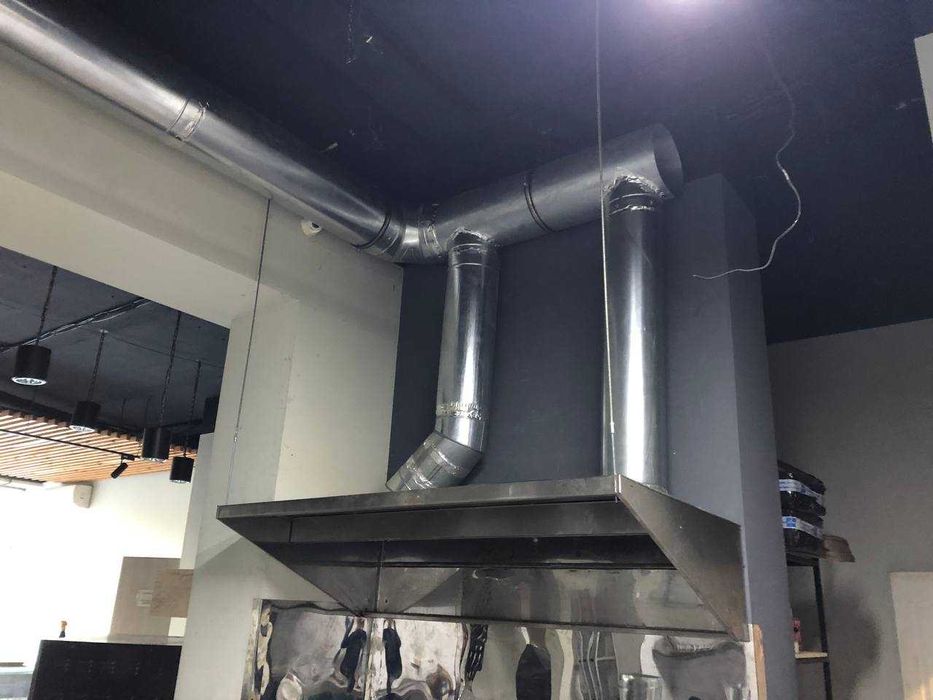 Зонт купол або пристінний. Для грилю, мангалу. Вентиляція