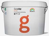 Farba Beckers Scotte Grund White 10L Biała Flugger Śnieżka Dulux