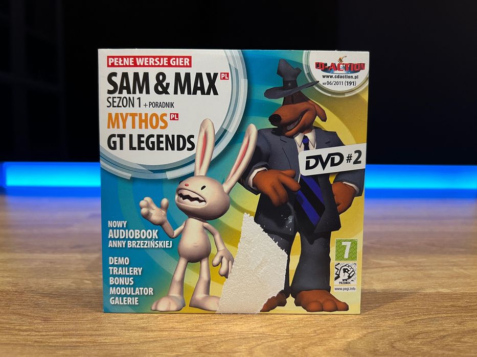 CD-Action wydanie nr 191 6/2011 Sam & Max / Mythos / GT Legends