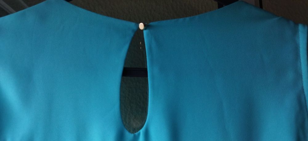 Blusa turquesa Ferrache M 3 euros